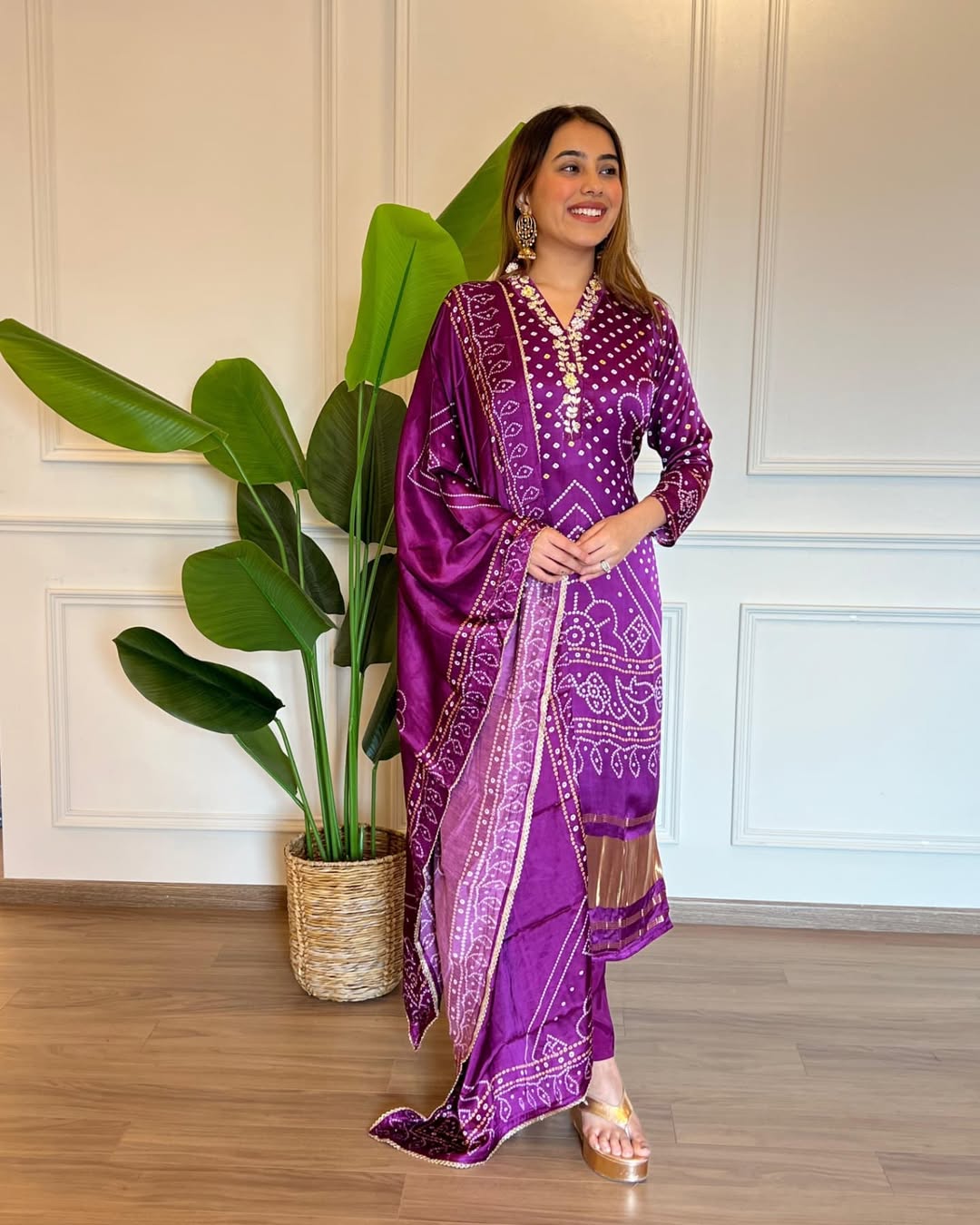 Maverick Fusion Designer Festive Kurti Pant Set